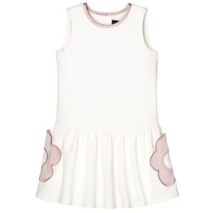 Victoria Beckham Flower Pocket Drop Dress 4T